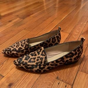 Barely Used Franco Sarto Cheetah Print Loafers!
